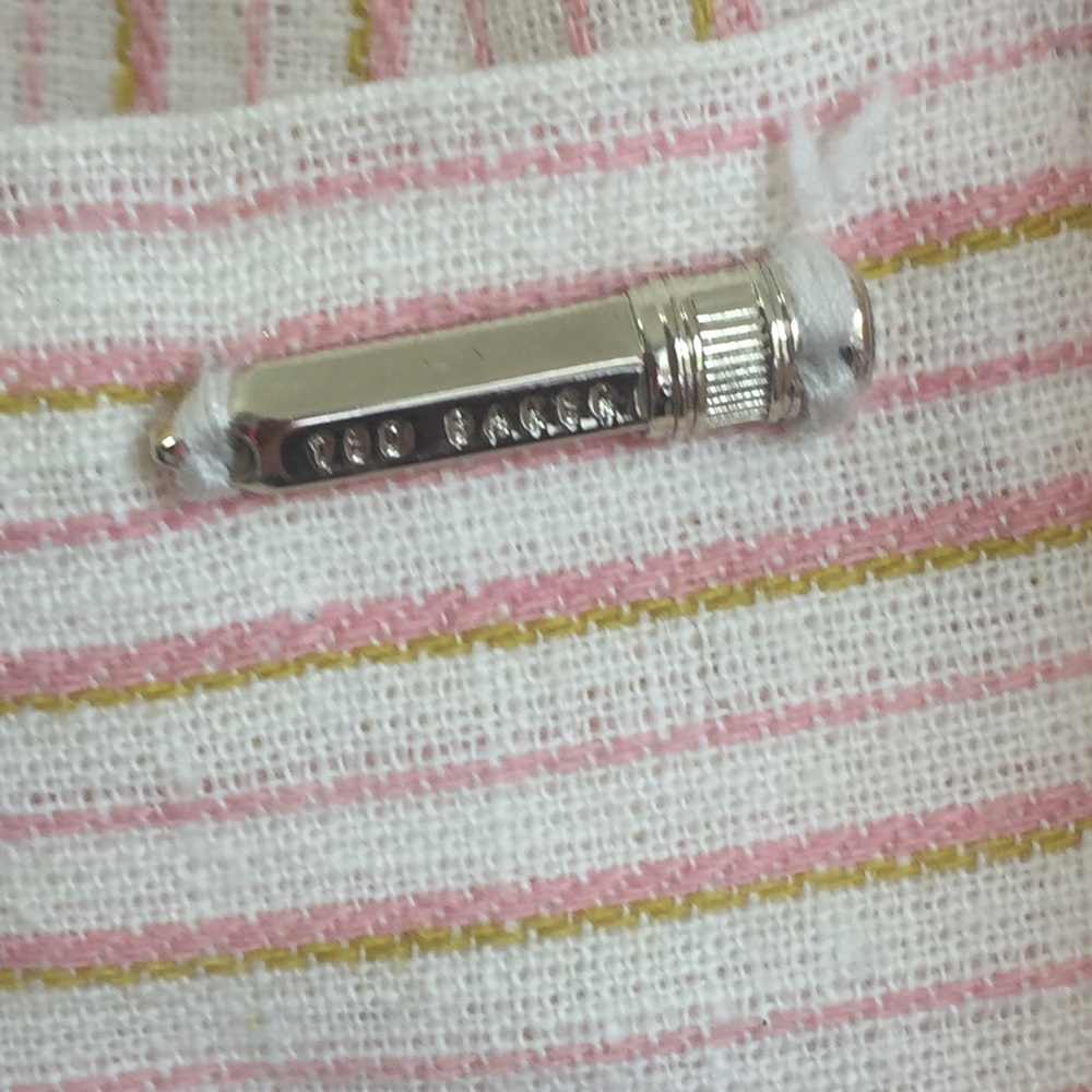 Ted Baker ALTAA Striped Linen Blend Blazer… - Picture 11 of 13